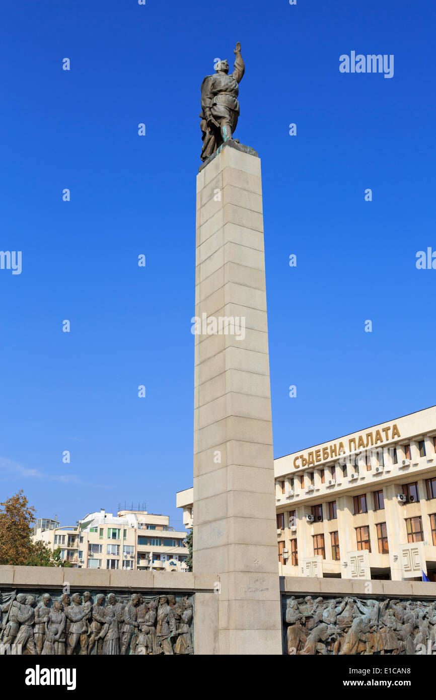 Alyosha Monument, Burgas, Bulgaria, Eastern Europe Stock Photo