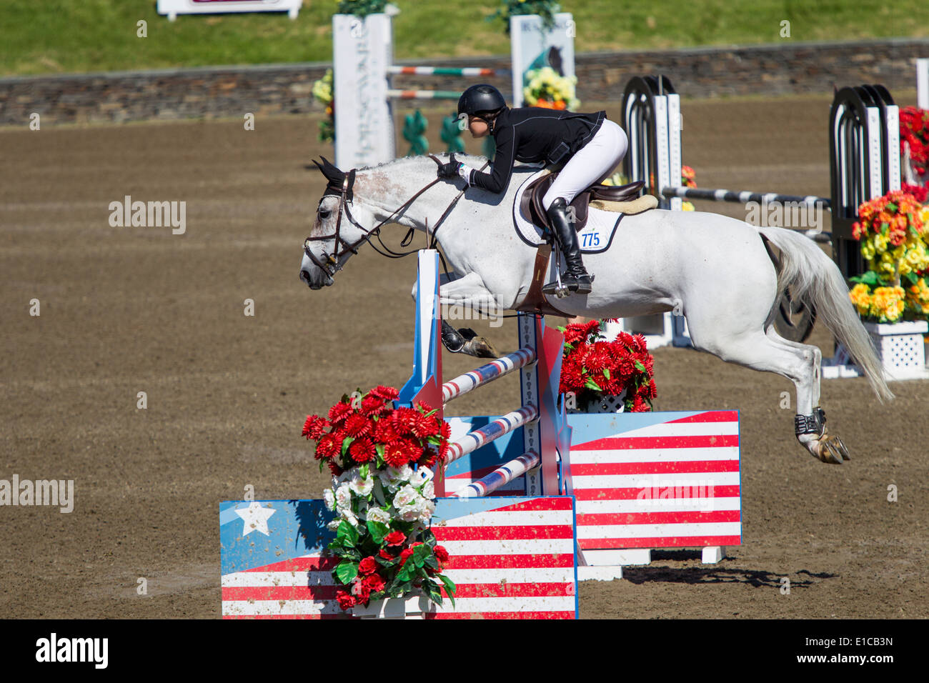 HITS on the Hudson Show Jumping, Saugerties, NY Stock Photo Alamy