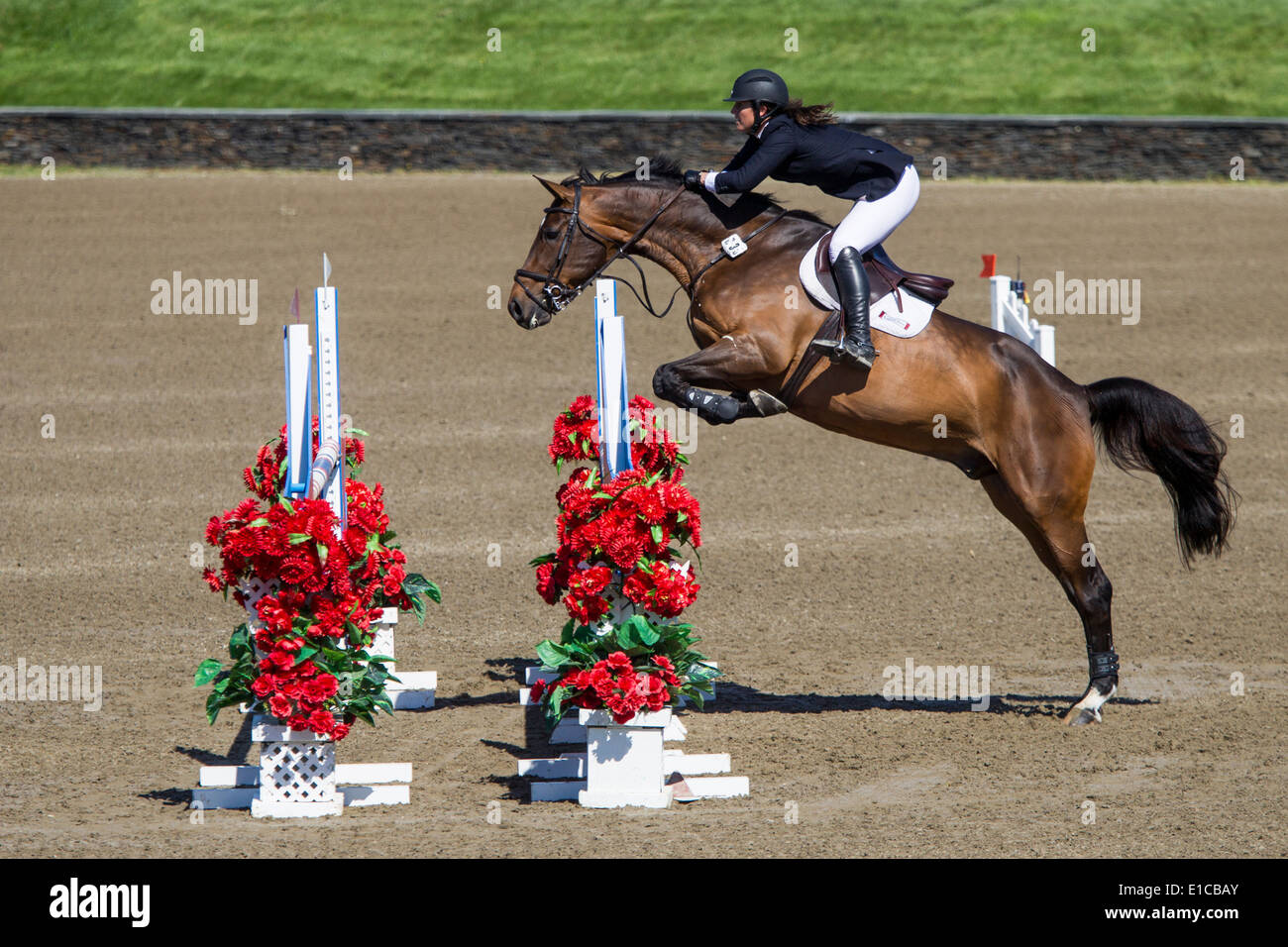 HITS on the Hudson Show Jumping, Saugerties, NY Stock Photo Alamy