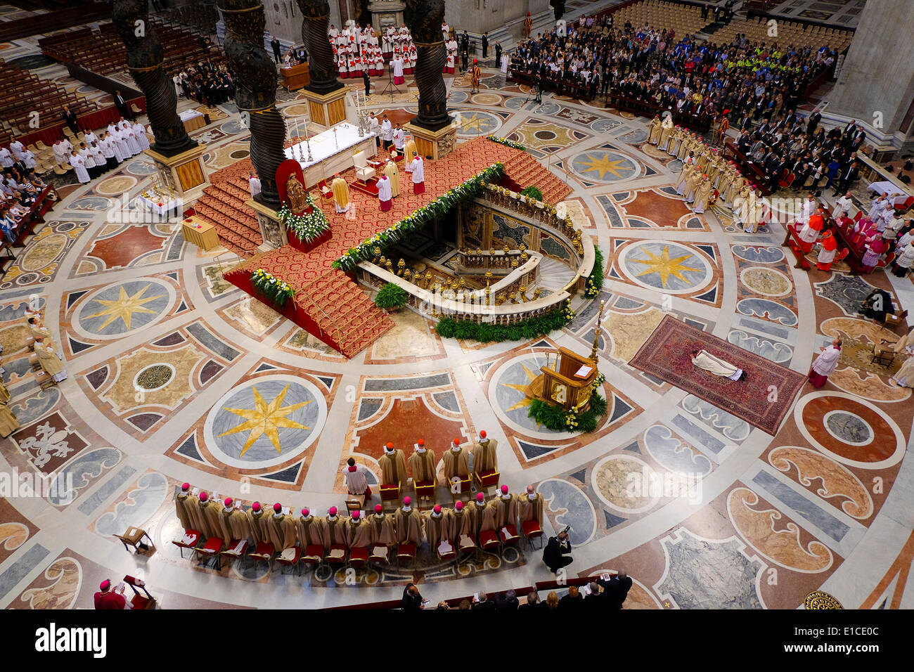 Vatican City. 30th May 2014. Pope Francis - Episcopal Ordination SE Fabio Fabene, Secretary of the Synod of Bishops - Credit:  Realy Easy Star/Alamy Live News Stock Photo
