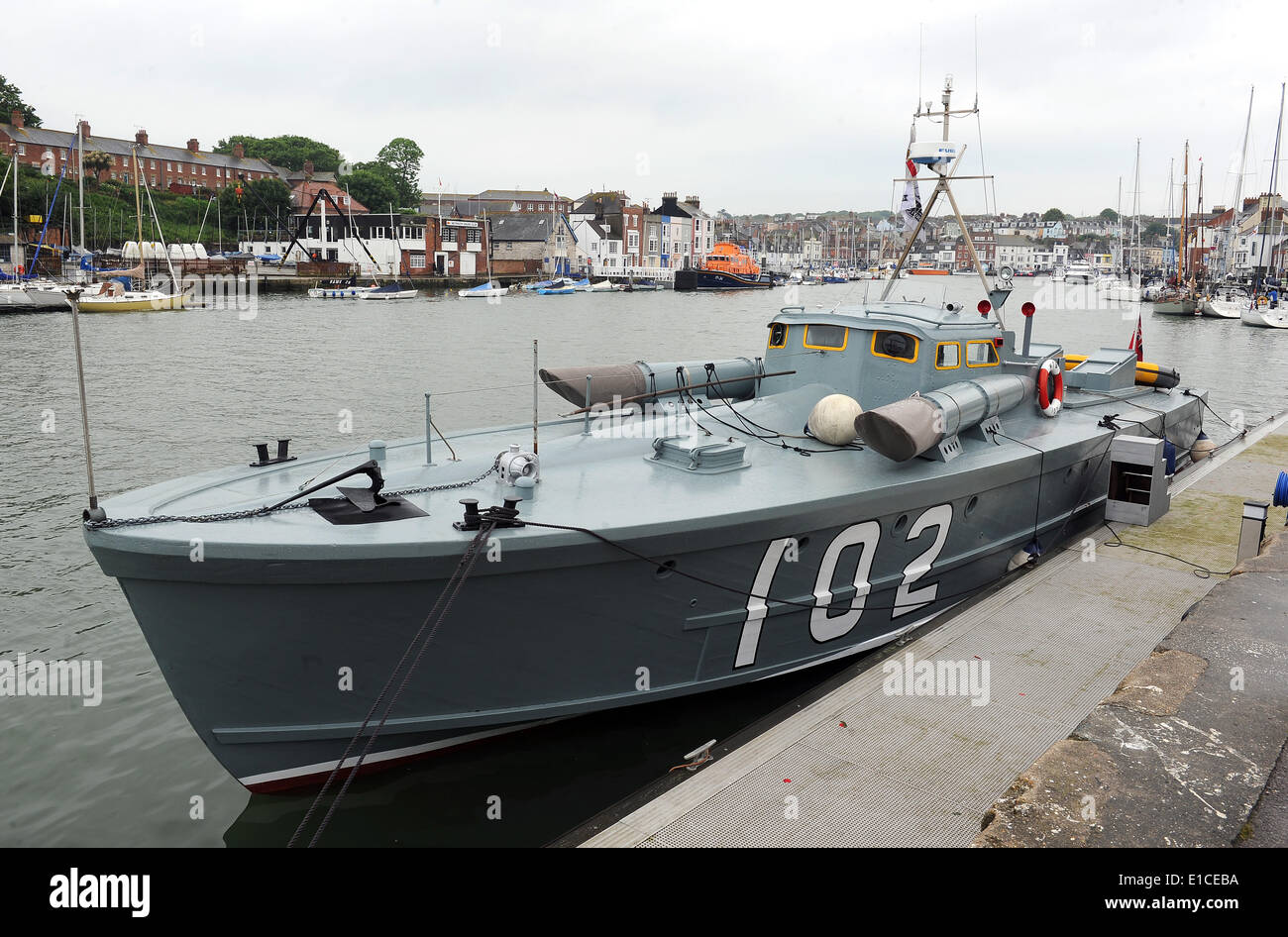 Motor Torpedo Boat, MTB-102, World War 2 Motor Torpedo Boat Stock Photo -  Alamy