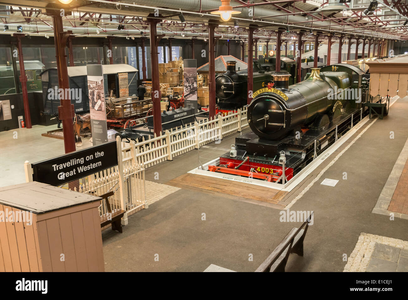 Museum of the Great Western Railway Swindon Wiltshire England UK Stock Photo