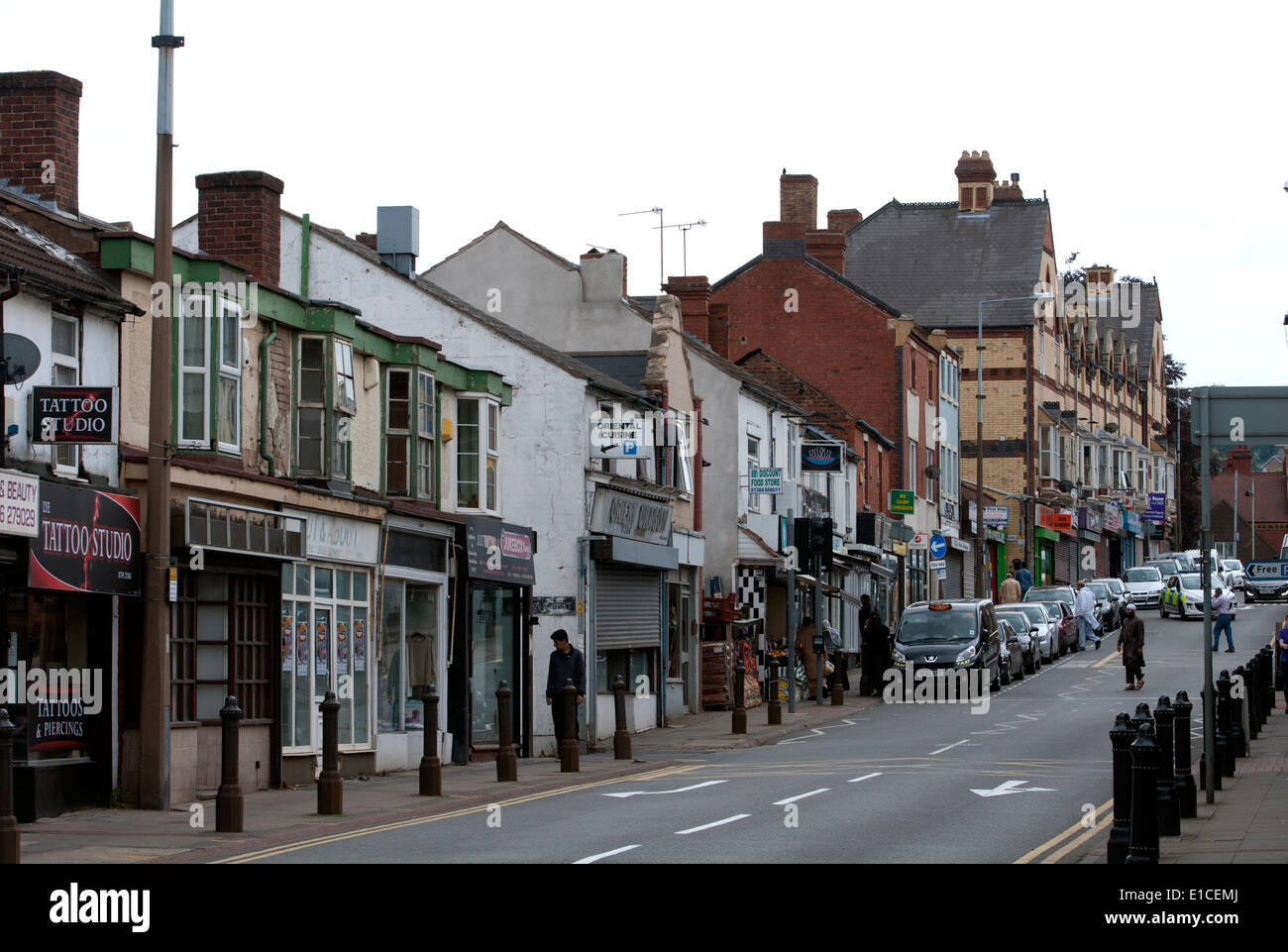 High Street, Lye, West Midlands, England, UK Stock Photo