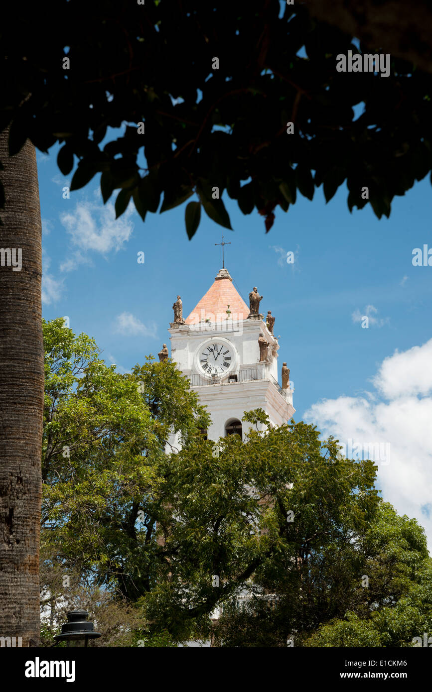 The Cathedral in Sucre, Bolivia Stock Photo