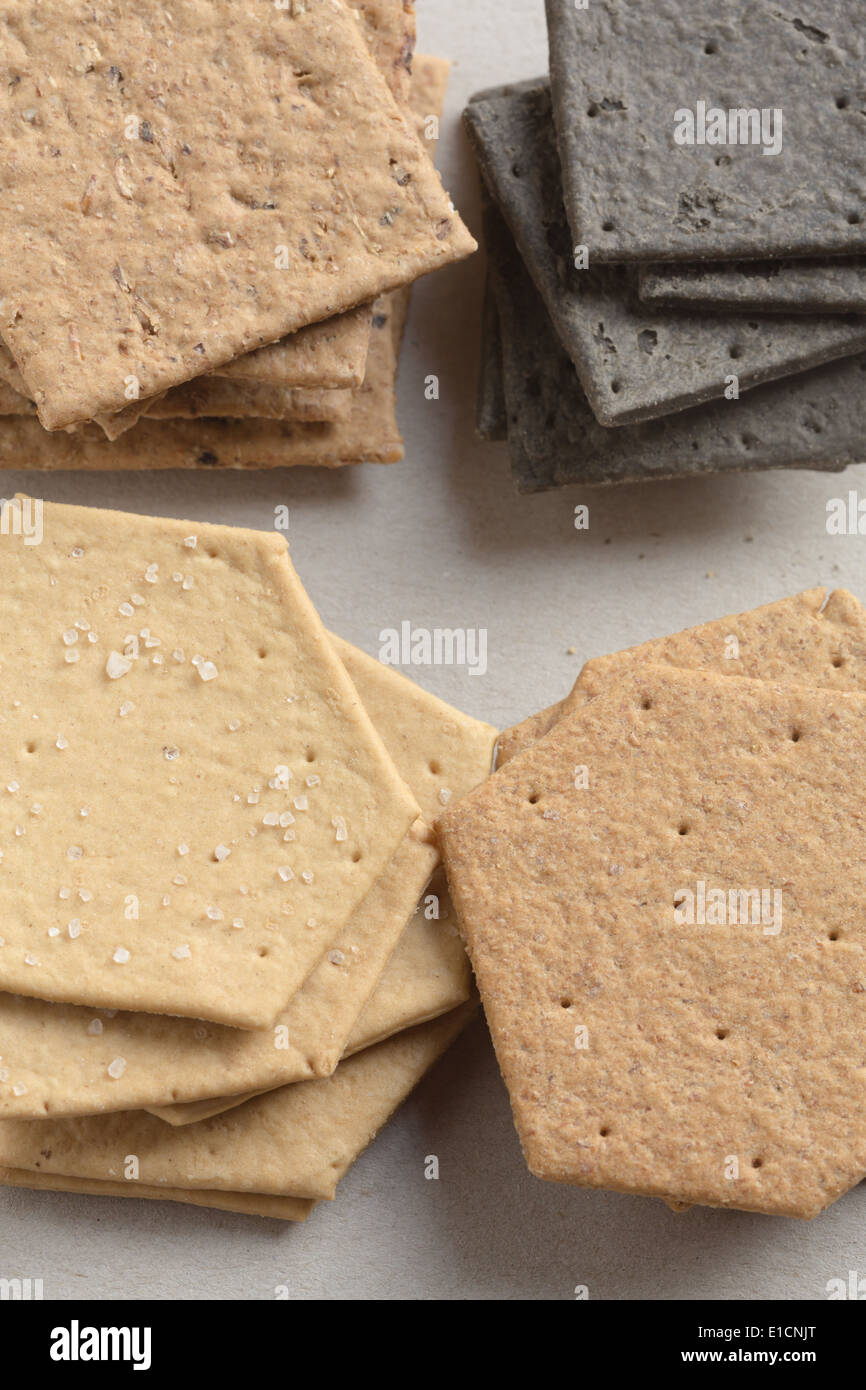 Mixed english crackers Stock Photo Alamy