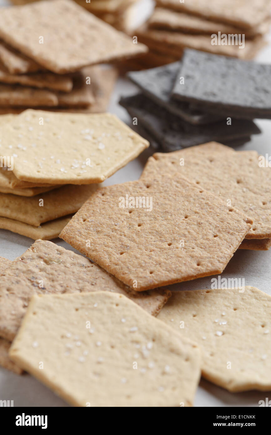 Mixed english crackers Stock Photo Alamy
