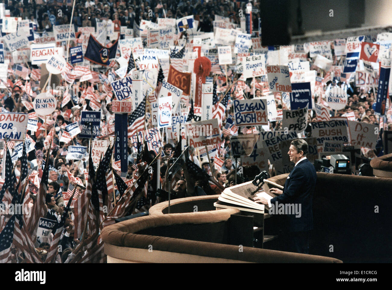 Ronald Reagan 1984 Election Hi-res Stock Photography And Images - Alamy