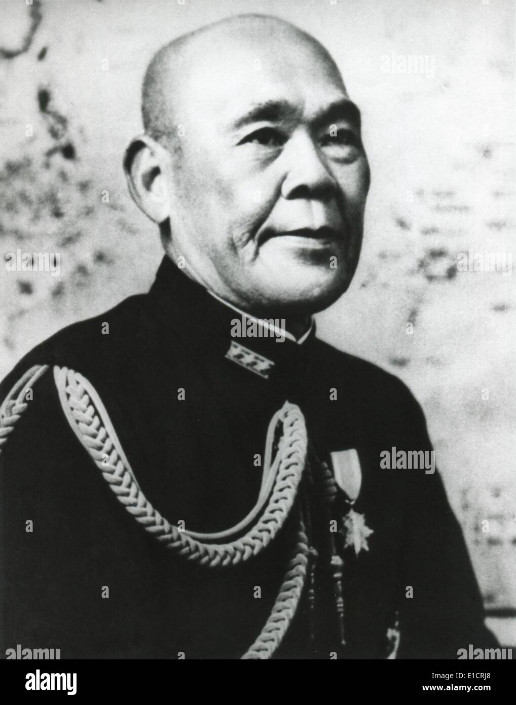 Admiral Osami Nagano, Japanese Chief of Naval General Staff. He planned and ordered the attack on Pearl Harbor, Dec. 7, 1941. Stock Photo