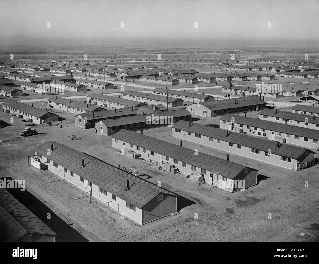 Granada War Relocation Center, the official name of a internment camp for Japanese Americans. During World War 2, the Colorado Stock Photo