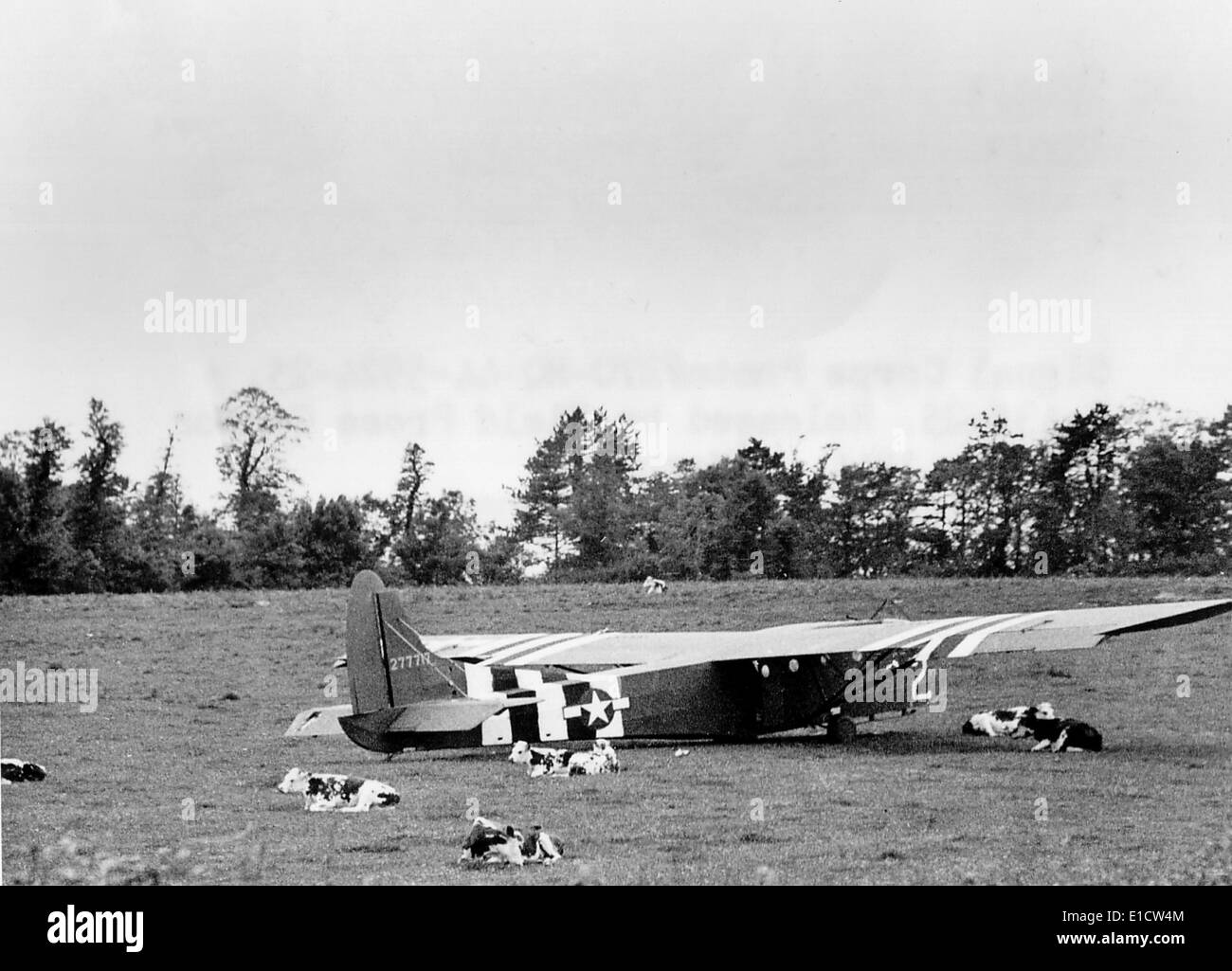 U. S. Air Force Glider that landed intact in Normandy on DDay, June