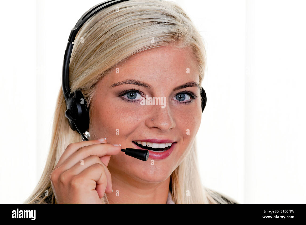 Fixed smiles hi-res stock photography and images - Alamy