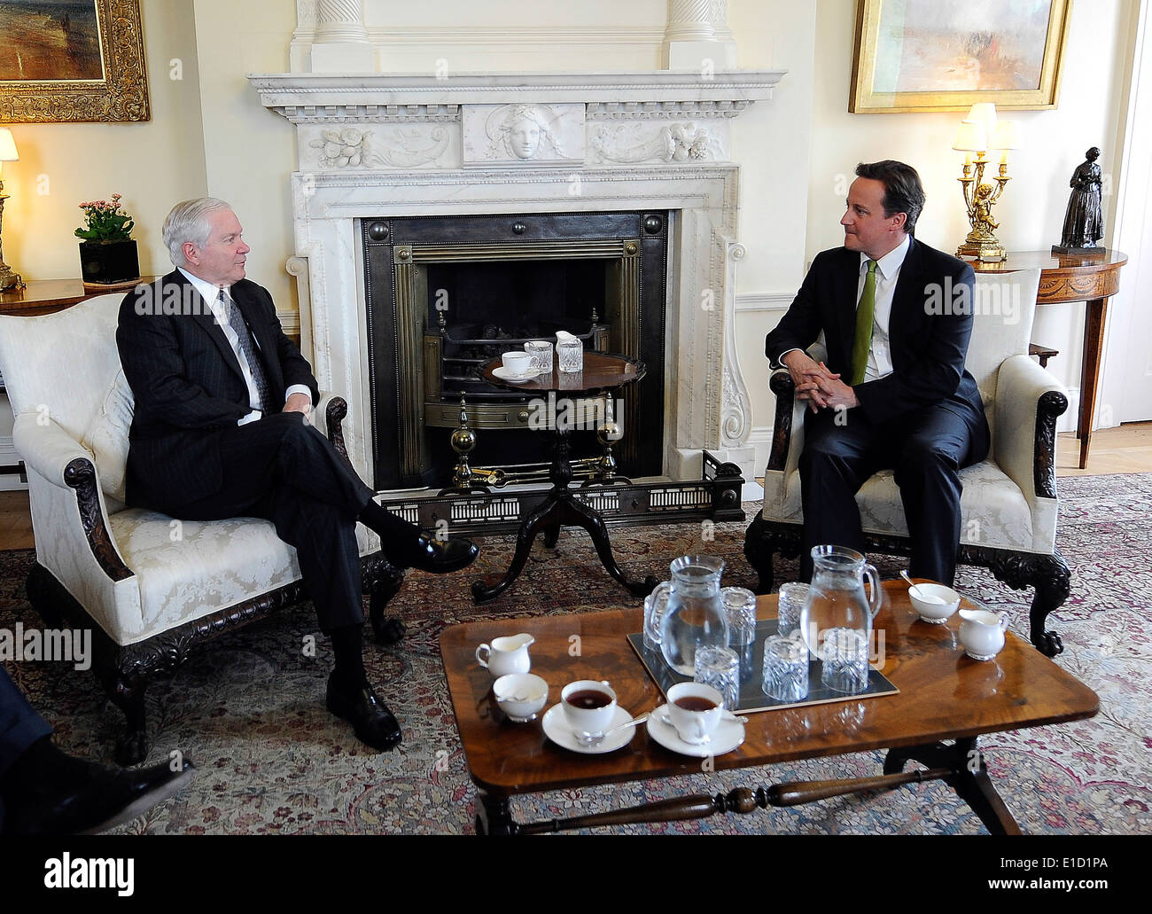 Secretary of Defense Robert M. Gates meets with British Prime Minister ...
