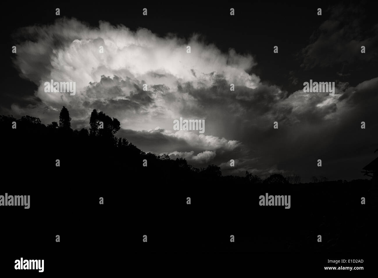 Rural landscape stormy weather hi-res stock photography and images - Alamy