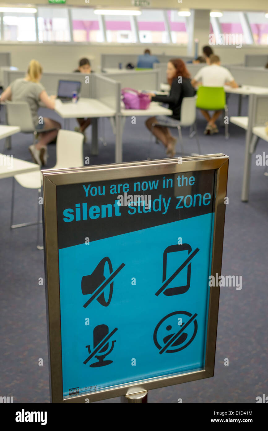 Quiet Sign Library High Resolution Stock Photography and Images - Alamy