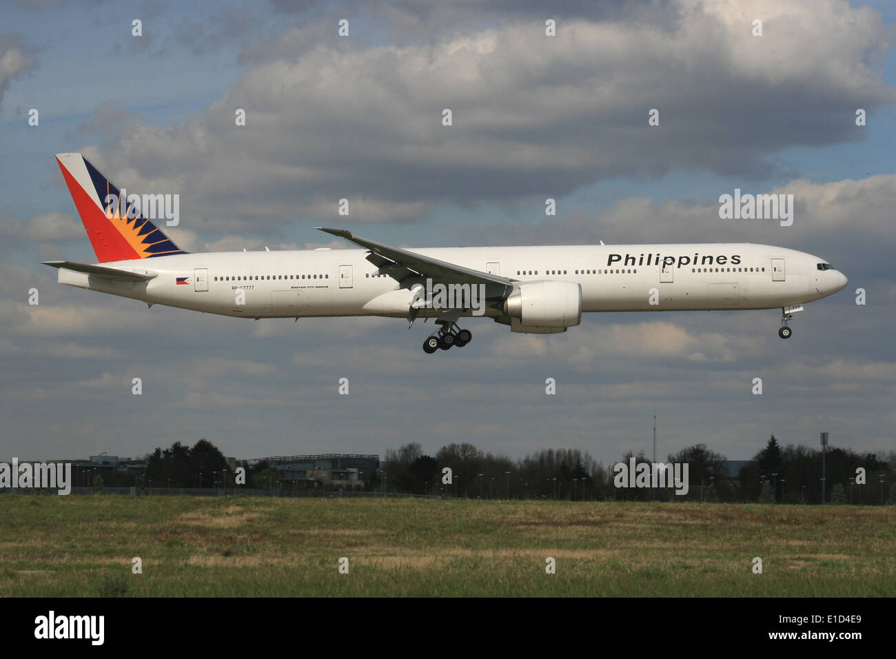 PHILLIPINE AIRLINES BOEING 777 Stock Photo