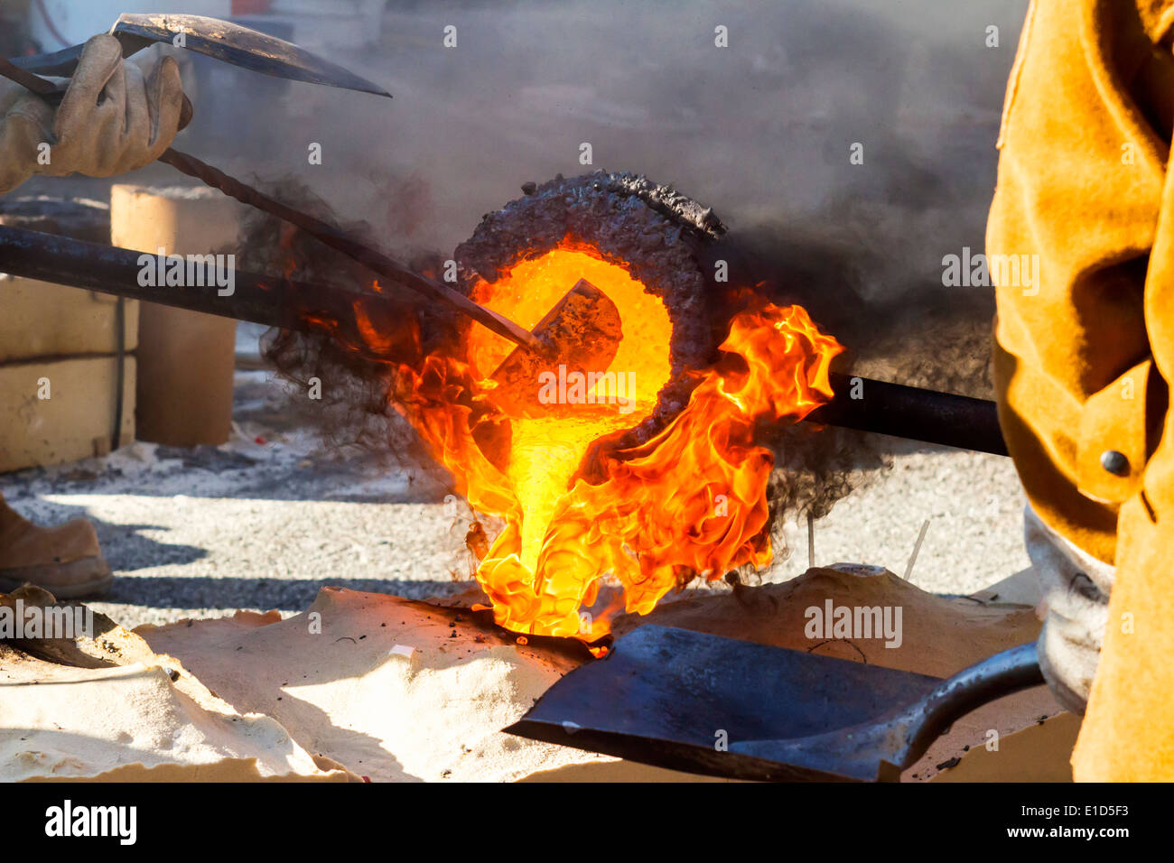 Smelting Metal Stock Photos Smelting Metal Stock Images Alamy