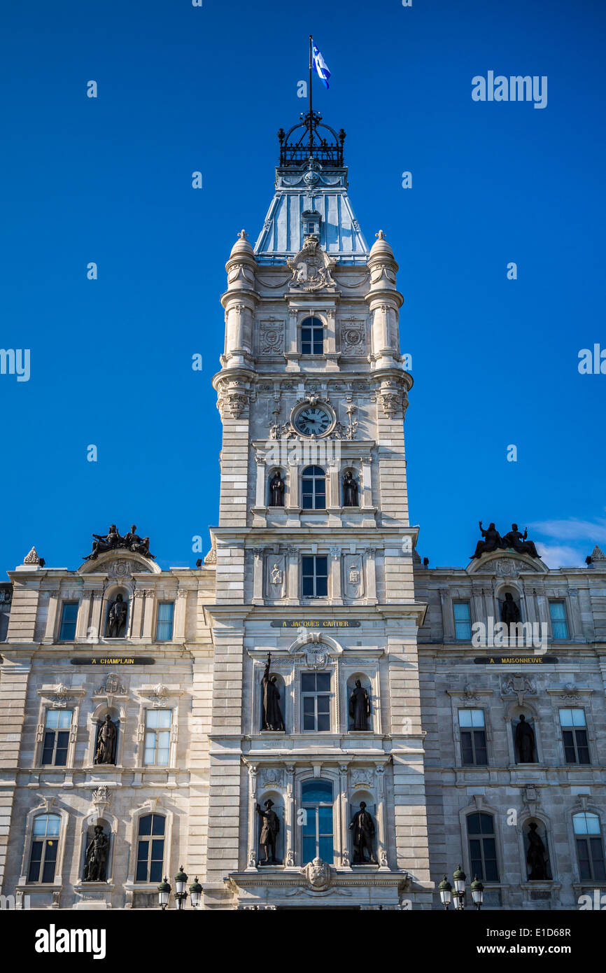 The Quebec National Assembly building in Quebec City, Quebec, Canada. Stock Photo