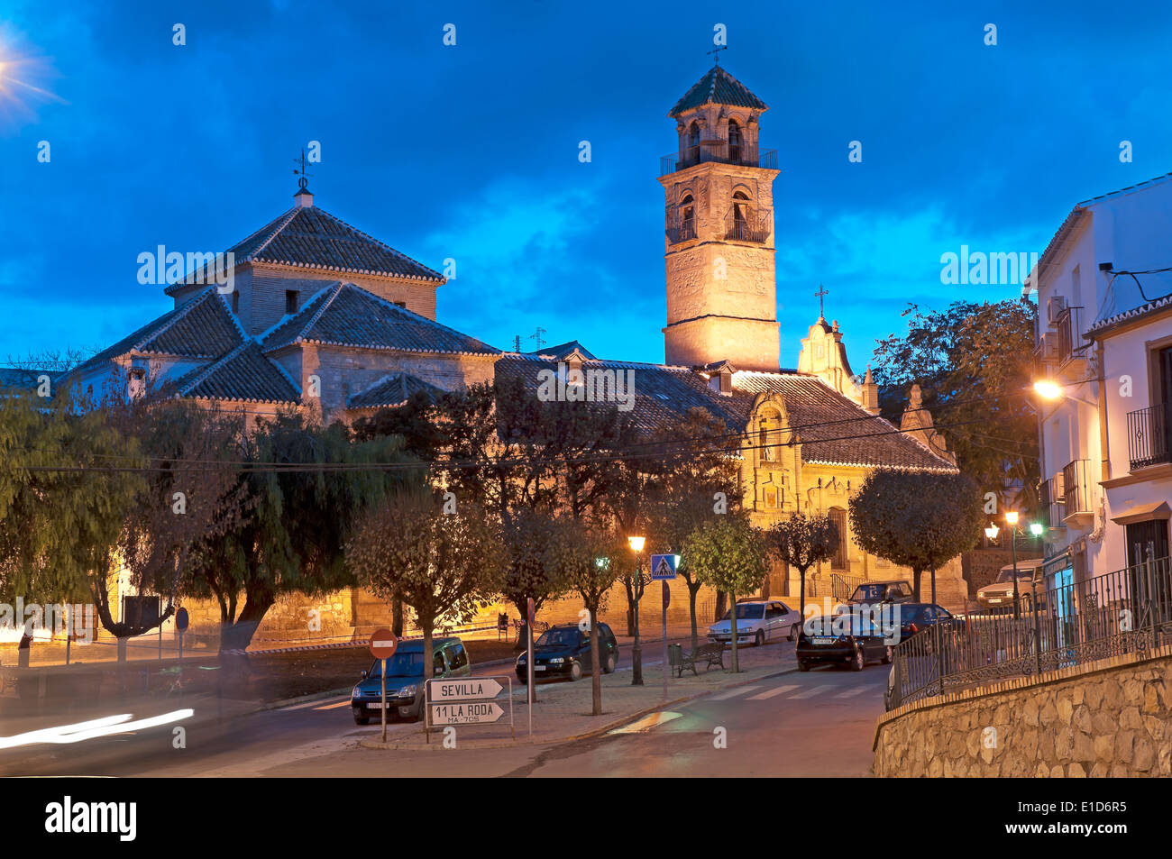 Church of the Inmaculada Concepcion, Alameda, Malaga-province, Region of Andalusia, Spain, Europe Stock Photo