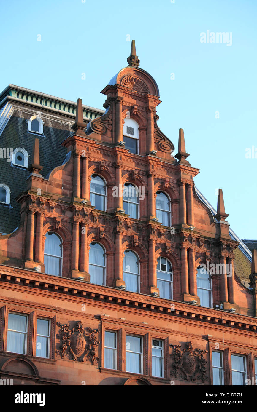 UK, Scotland, Edinburgh, The Caledonian Hotel Stock Photo Alamy