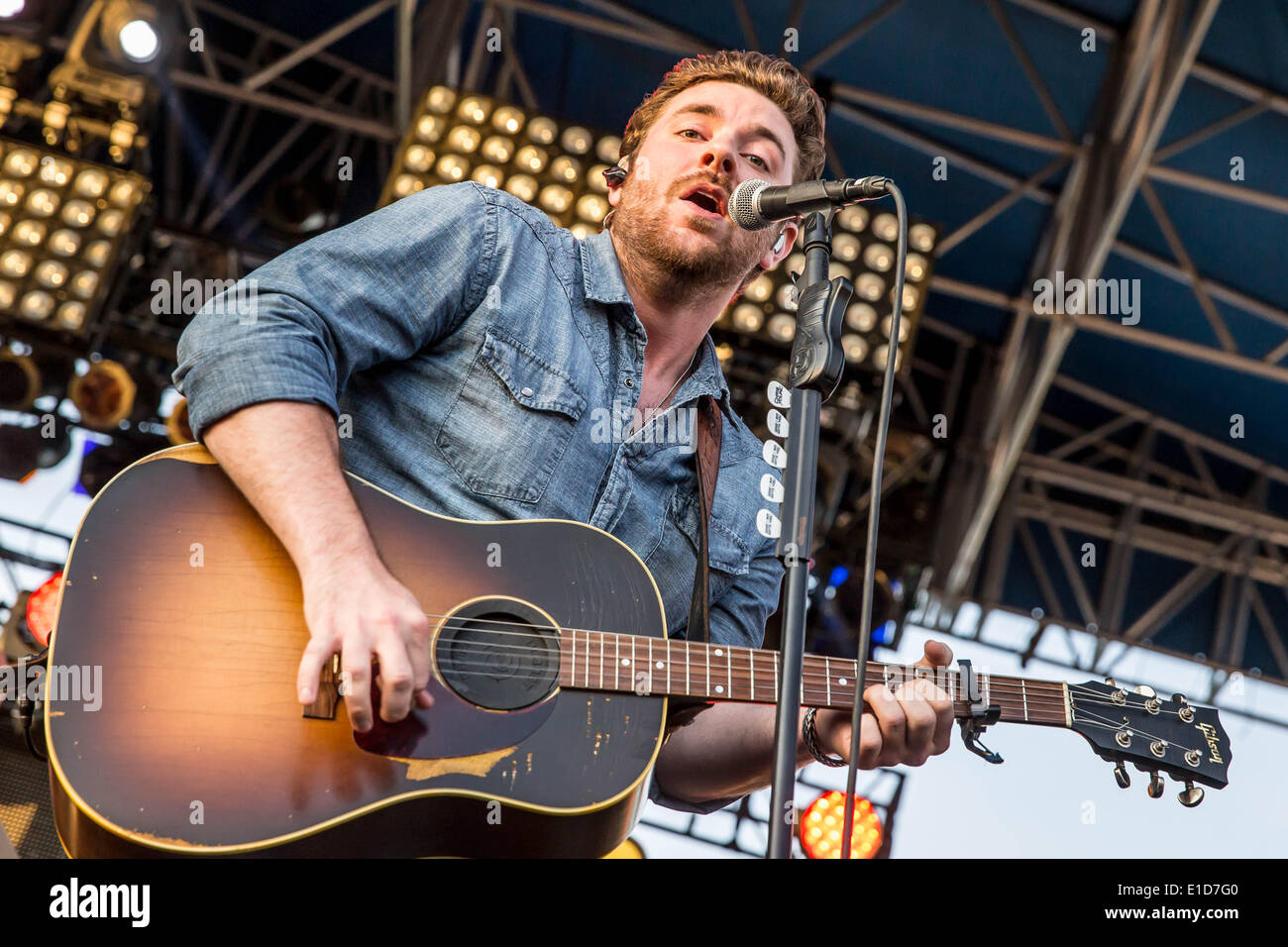 Detroit, Michigan, USA. 31st May, 2014. CHRIS YOUNG performing on day one of the 2014 Detroit Downtown Hoedown at Comerica Park. © Marc Nader/ZUMA Wire/ZUMAPRESS.com/Alamy Live News Stock Photo