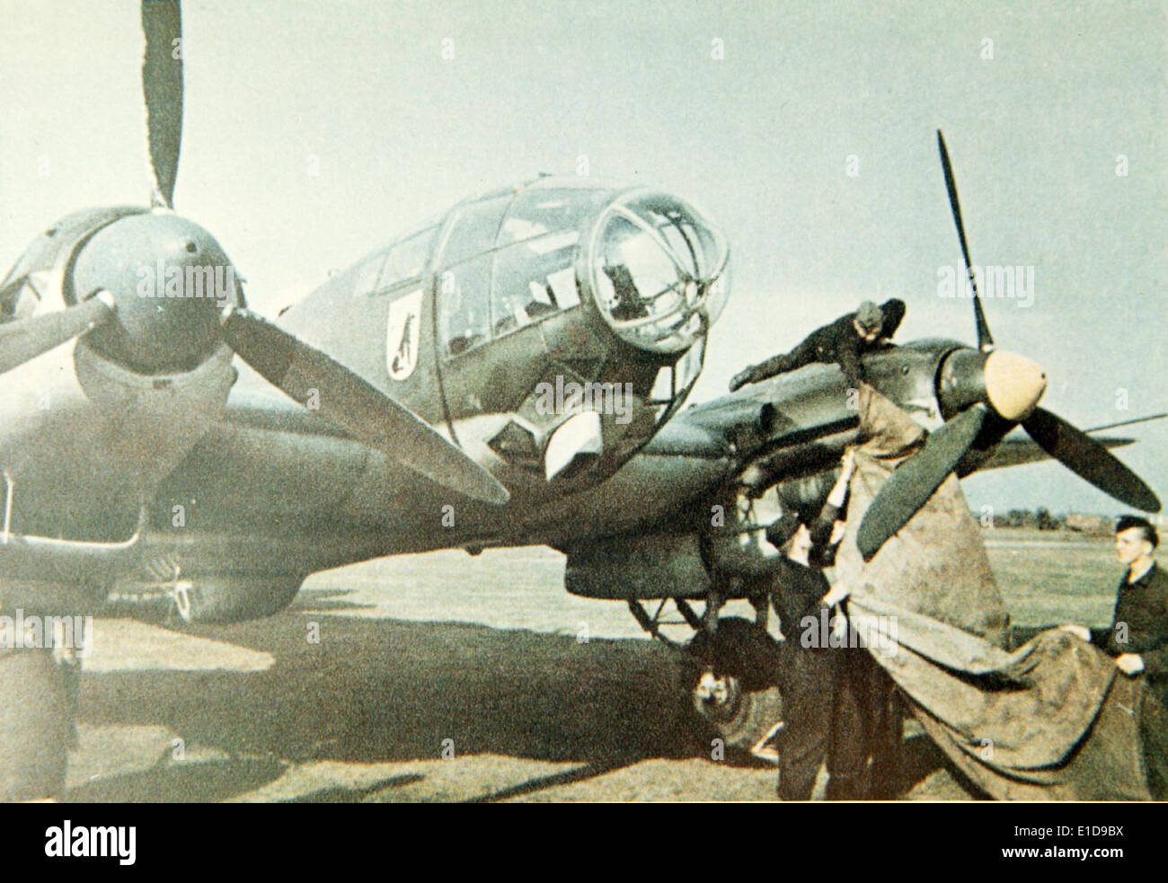 The Heinkel He 111 was a German twin-engine bomber that became one of ...