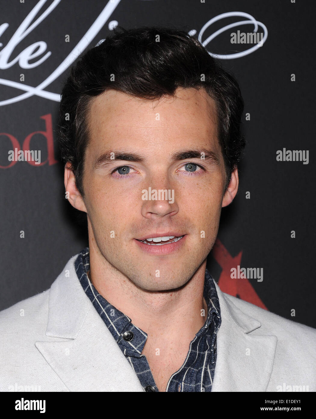 Hollywood, California, USA. 31st May, 2014. Ian Harding arrives for the ...