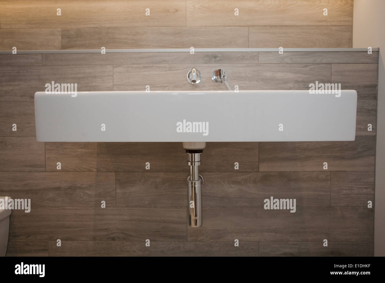 Bathroom in modern home, London, UK Stock Photo Alamy
