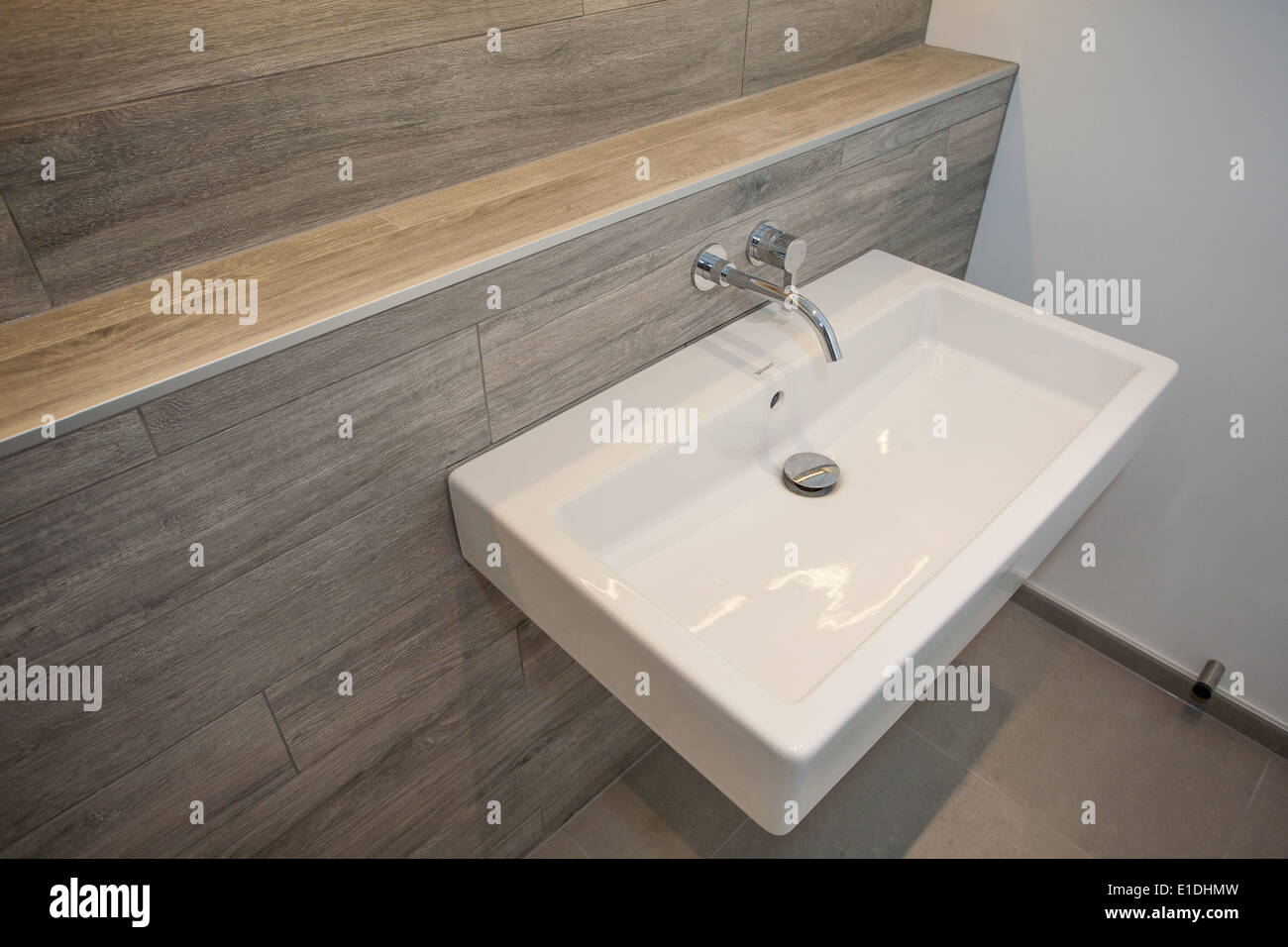 Bathroom in modern home, London, UK Stock Photo Alamy