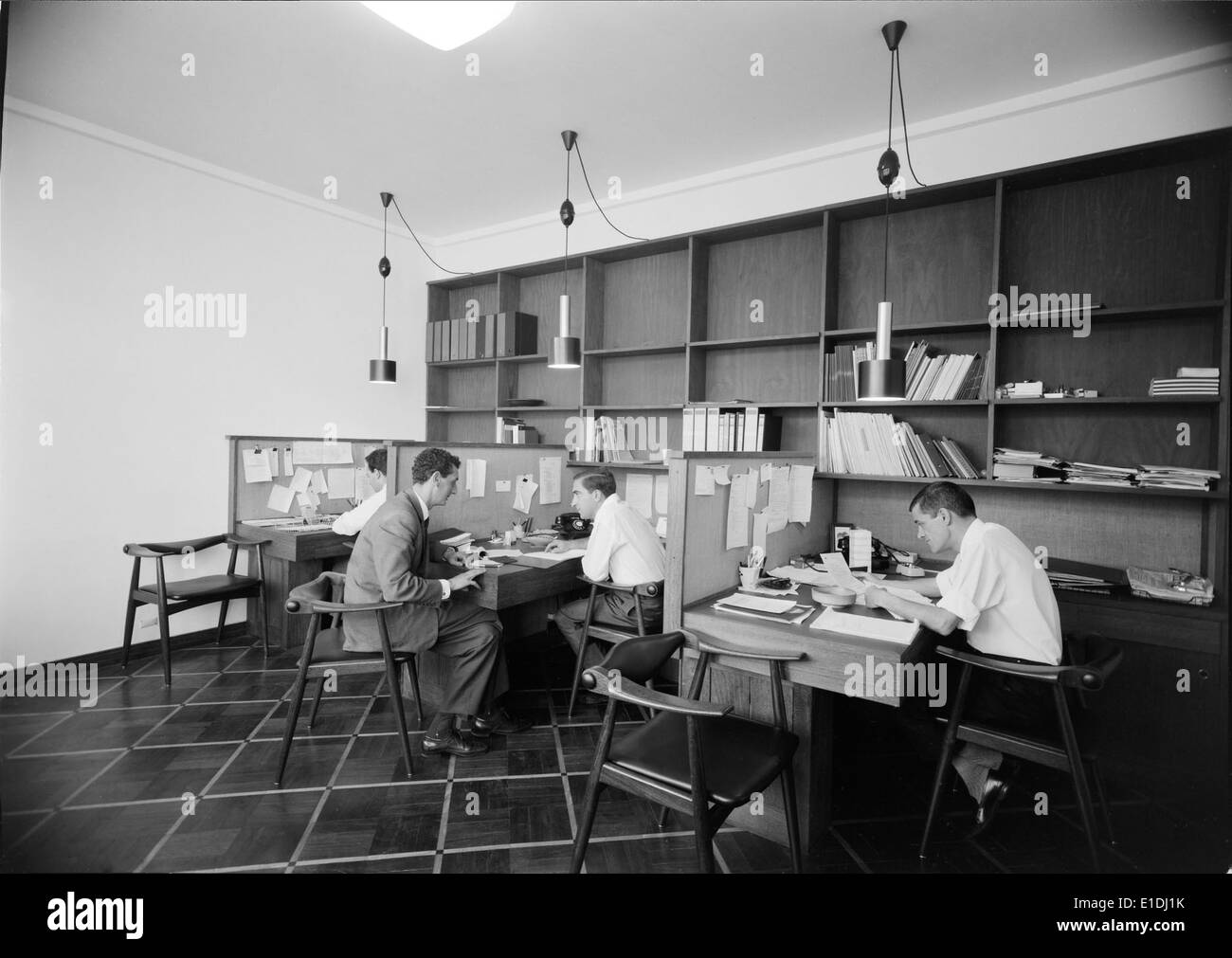 Workspaces design Black and White Stock Photos & Images - Alamy