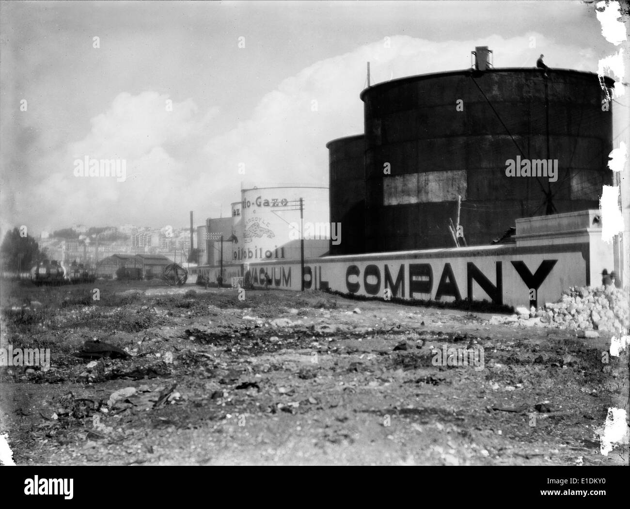 Vacuum Oil Company, Lisboa, Portugal Stock Photo Alamy