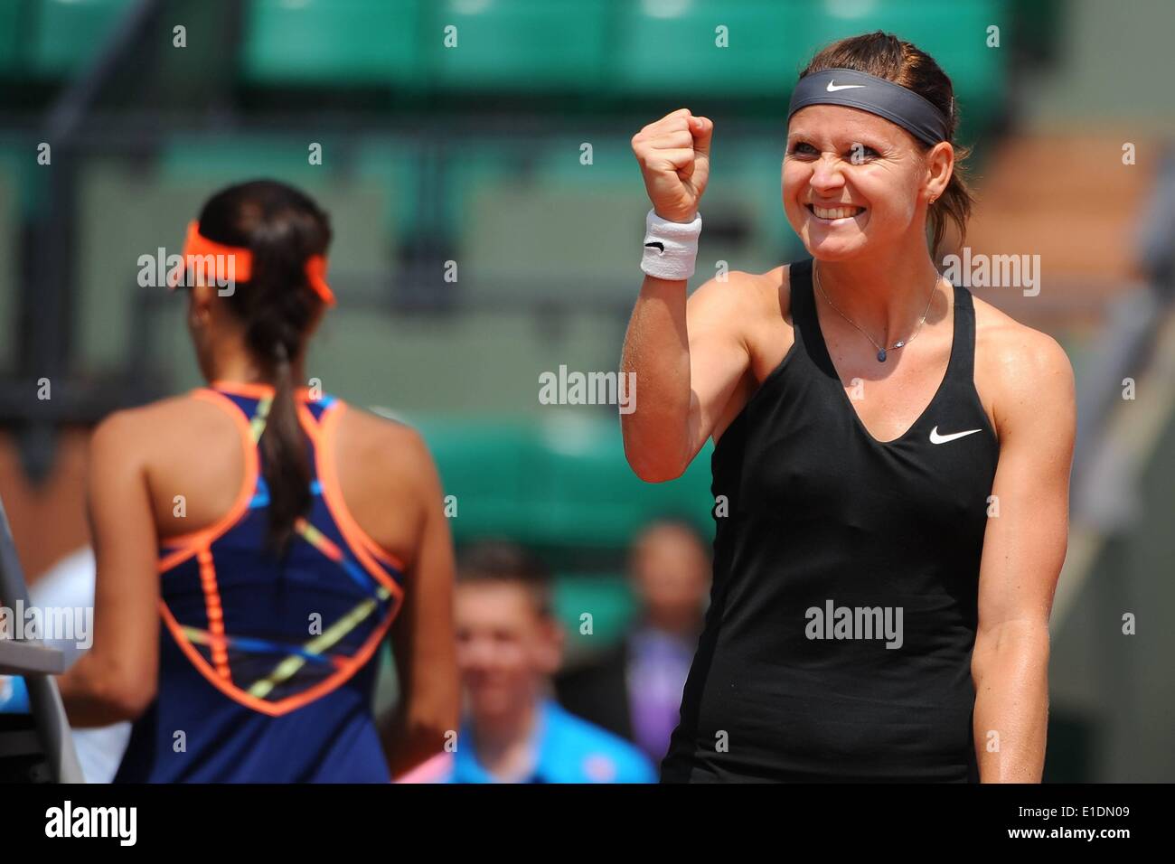 Roland Garros, Paris, France. 31st May, 2014. French Open Tennis. Lucie Safarova (CZE) Credit:  Action Plus Sports/Alamy Live News Stock Photo