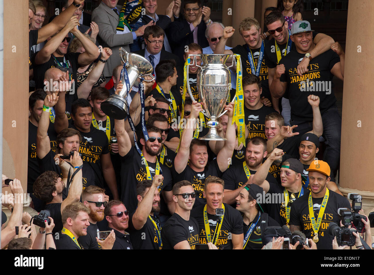 Northampton saints rugby historic hi-res stock photography and images ...