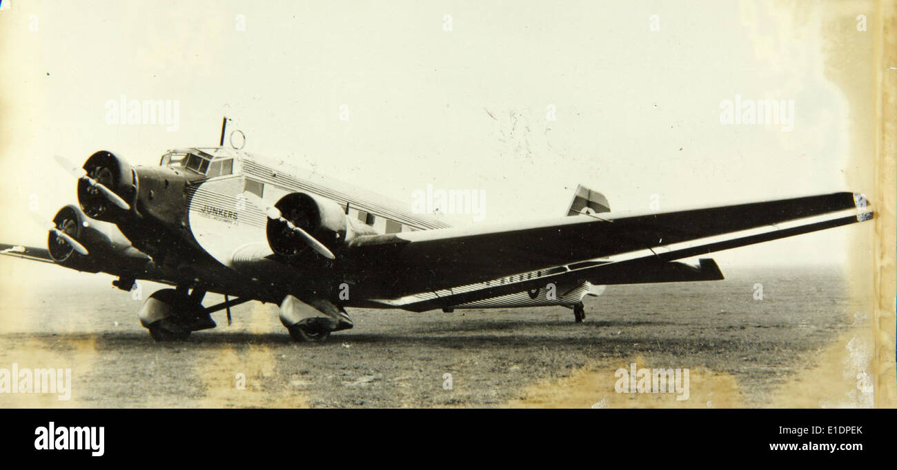 Junkers, Ju.52 Stock Photo