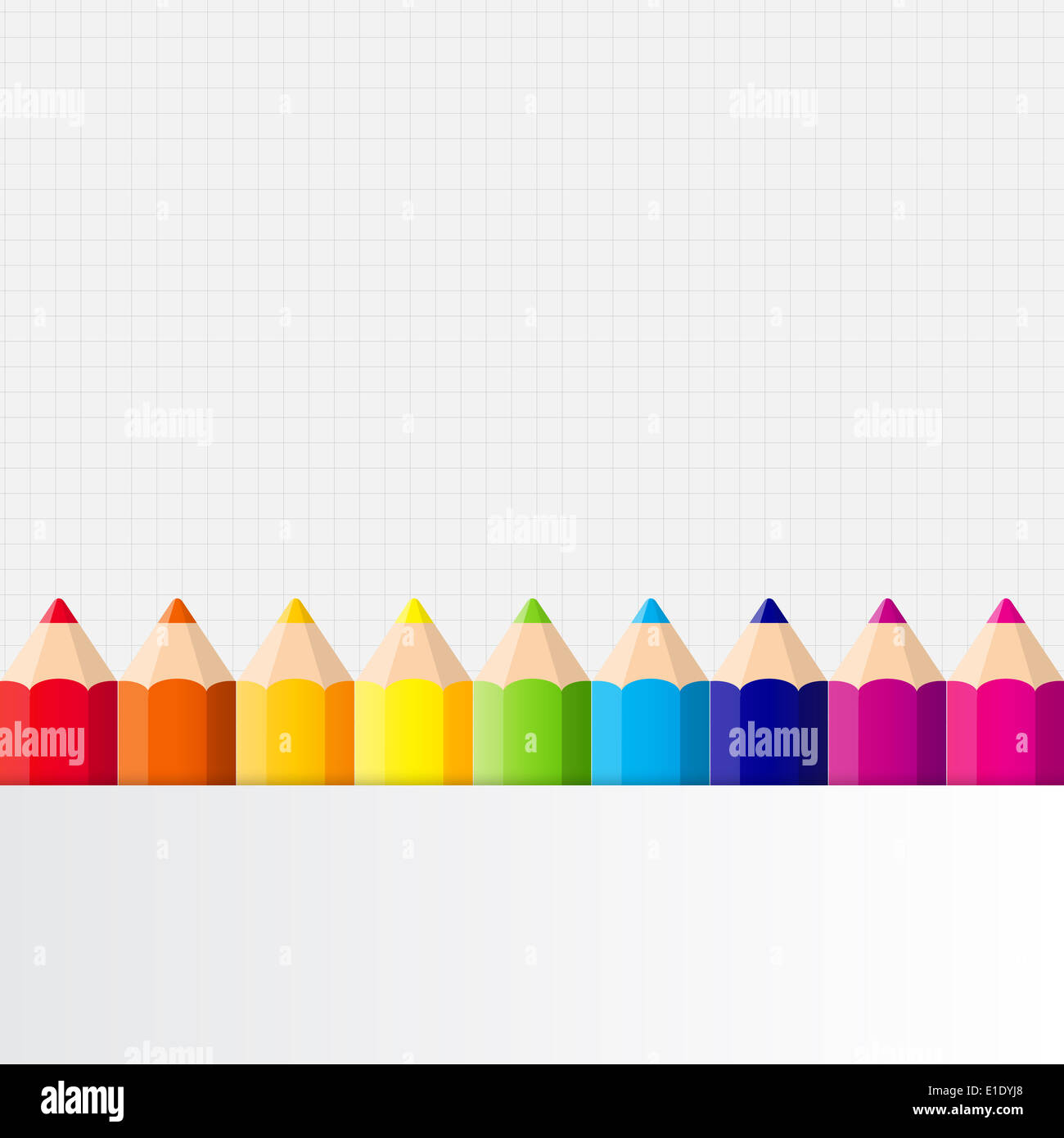 Back to School Concept Vector Illustration Stock Photo - Alamy