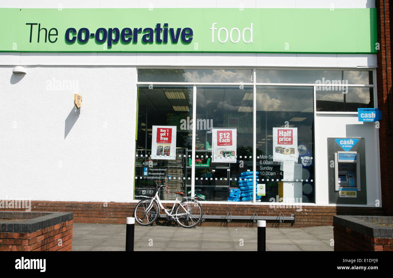 Cooperative Food supermarket Worcester Worcestershire England UK Stock Photo