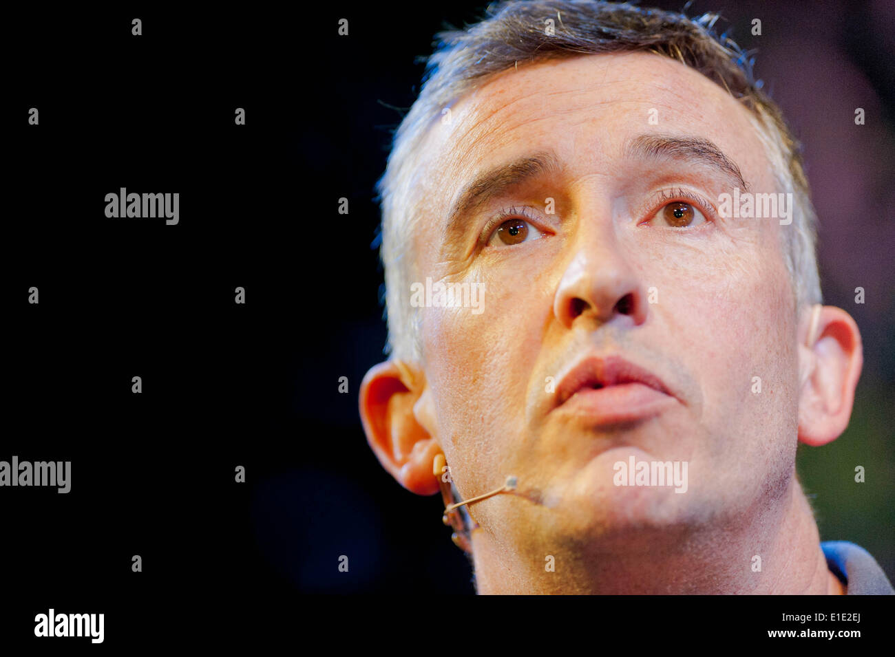 Hay on Wye, UK. 1st June, 2014. Pictured: Steve Coogan Re: Hay Festival, Hay on Wye, Powys, Wales Credit:  D Legakis/Alamy Live News Stock Photo