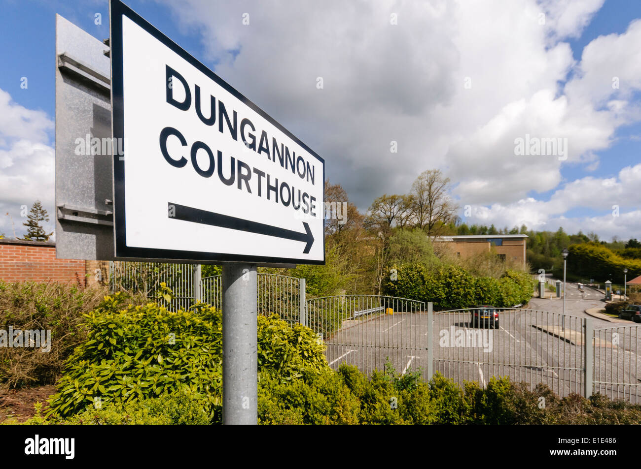 Dungannon Courthouse Stock Photo
