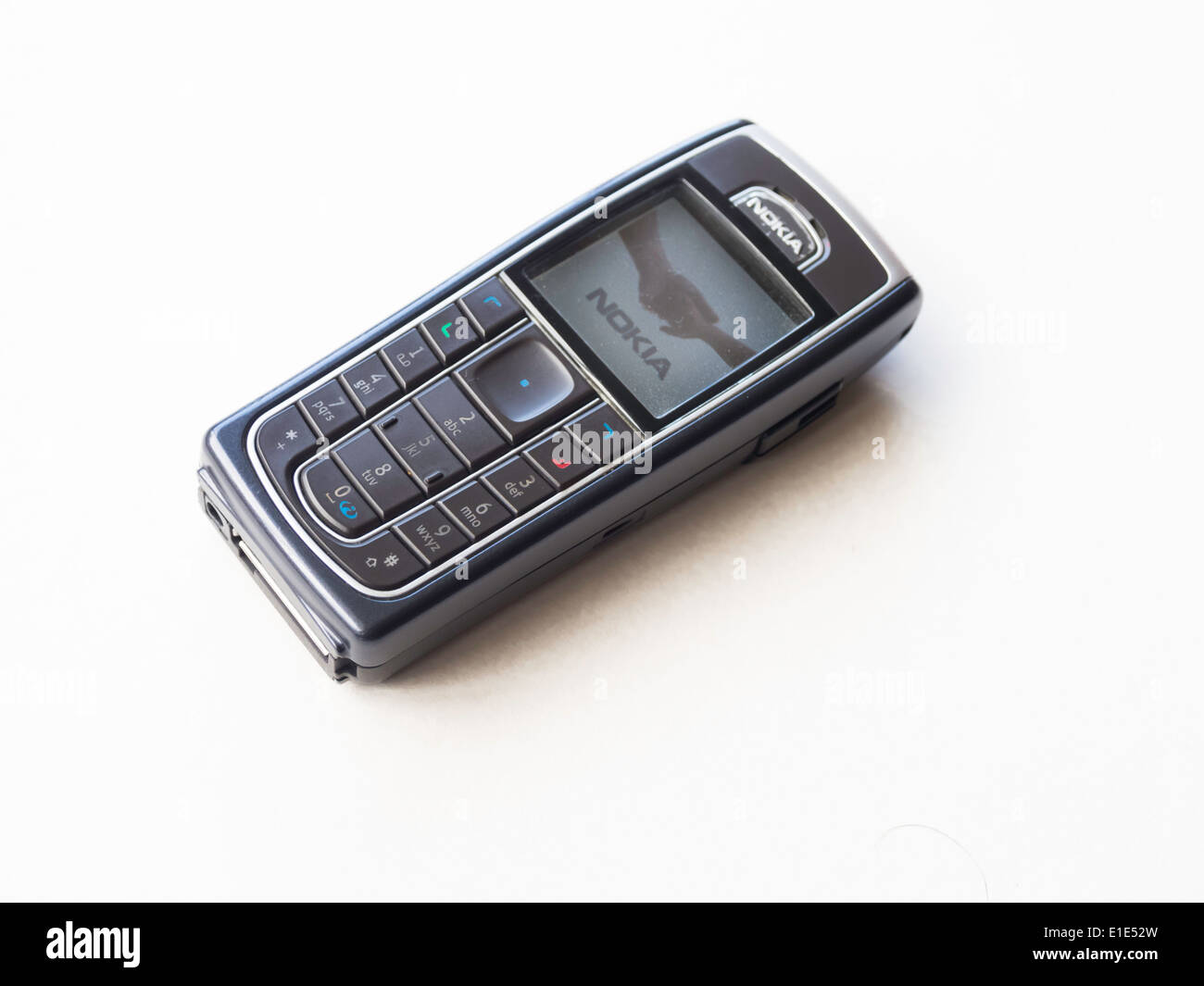 Nokia 6230 GSM Bluetooth Mobile Phone Stock Photo