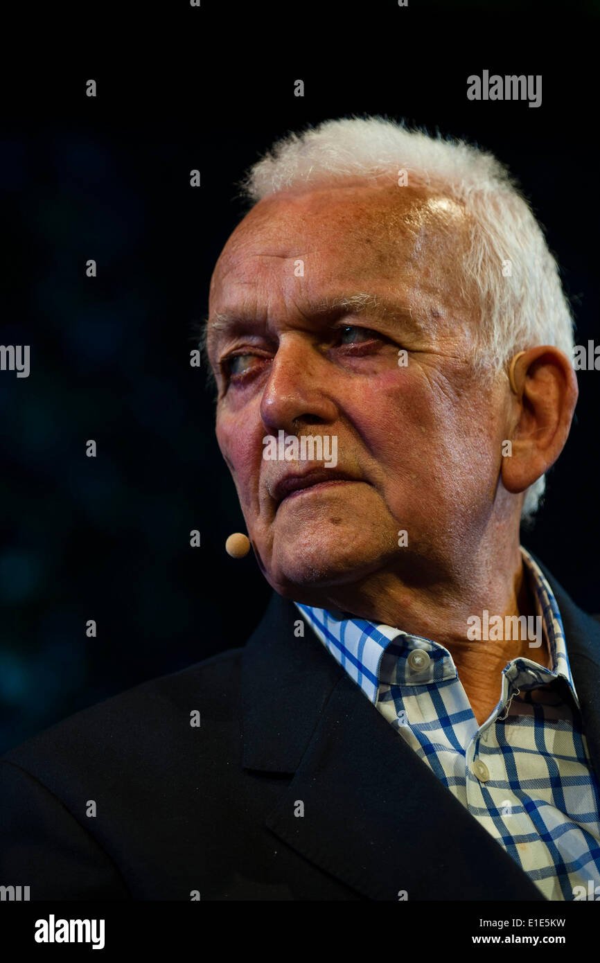 HayonWye, Powys, UK. 31st May, 2014. Author and screenwriter Andrew