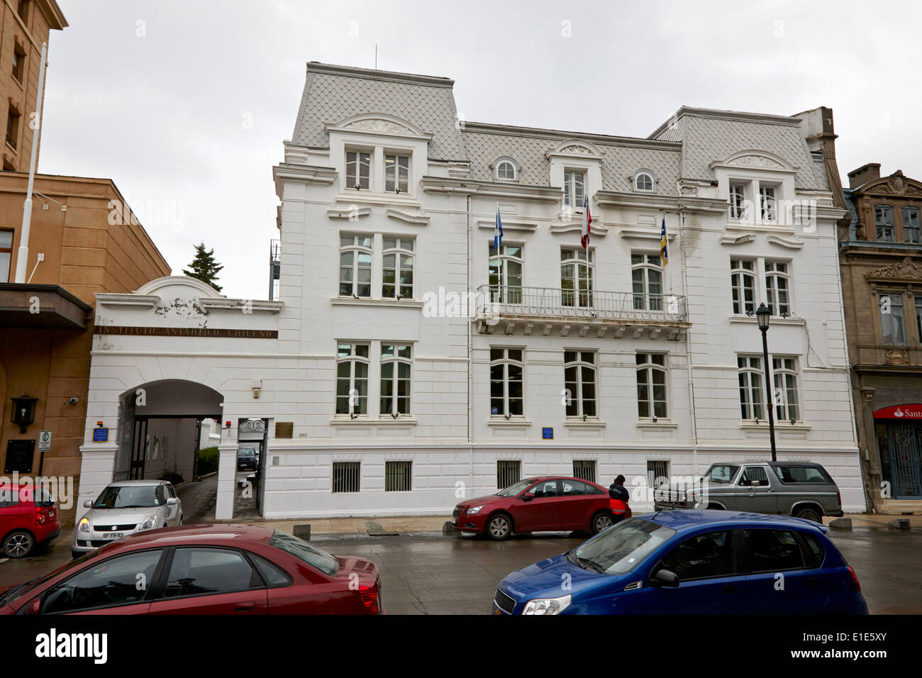 Historic instituto antartico chileno chilean hires stock photography