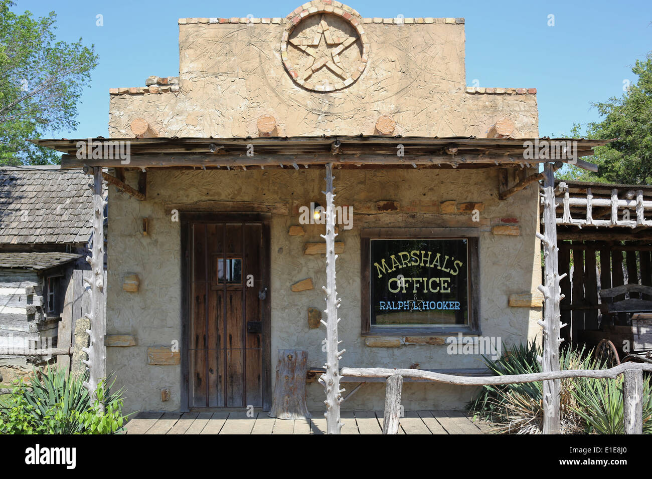 The Marshall's office at Red Oak II in Carthage, Missouri Stock Photo ...