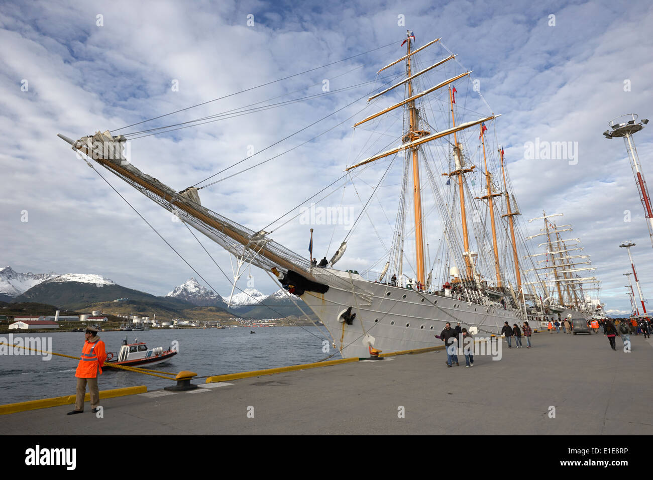 chilean navy esmeralda latin american navy sail training ships moored