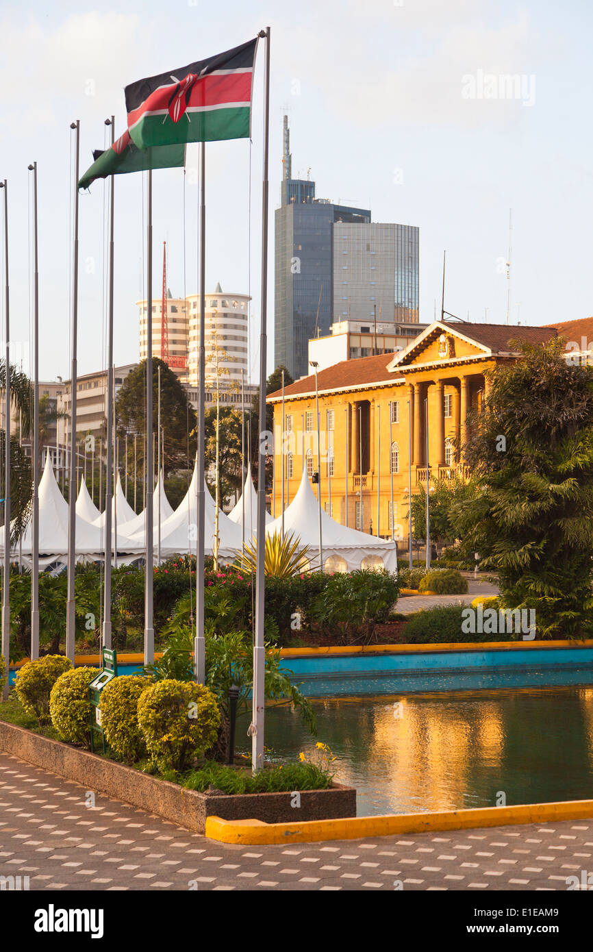 Kenyan flag hires stock photography and images Alamy