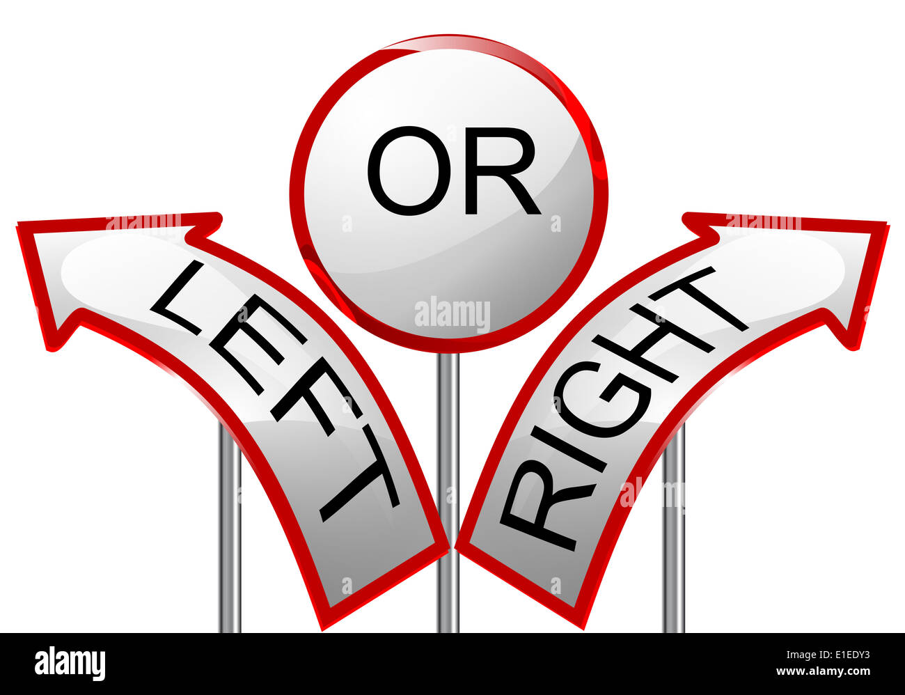 left or right Stock Photo - Alamy
