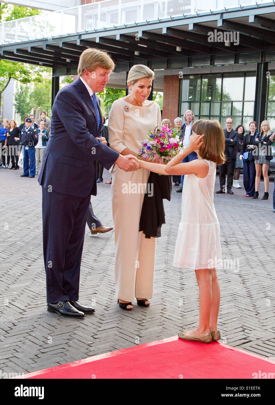 King Willem-Alexander and Queen Maxima of the Netherlands arriving for ...