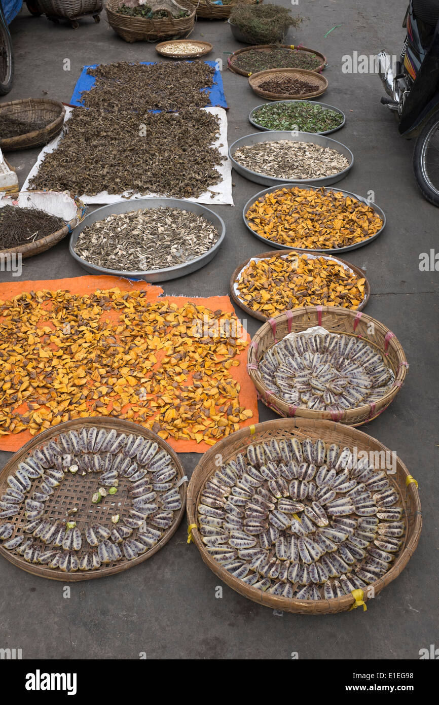 Food Market Can Tho Vietnam Stock Photo