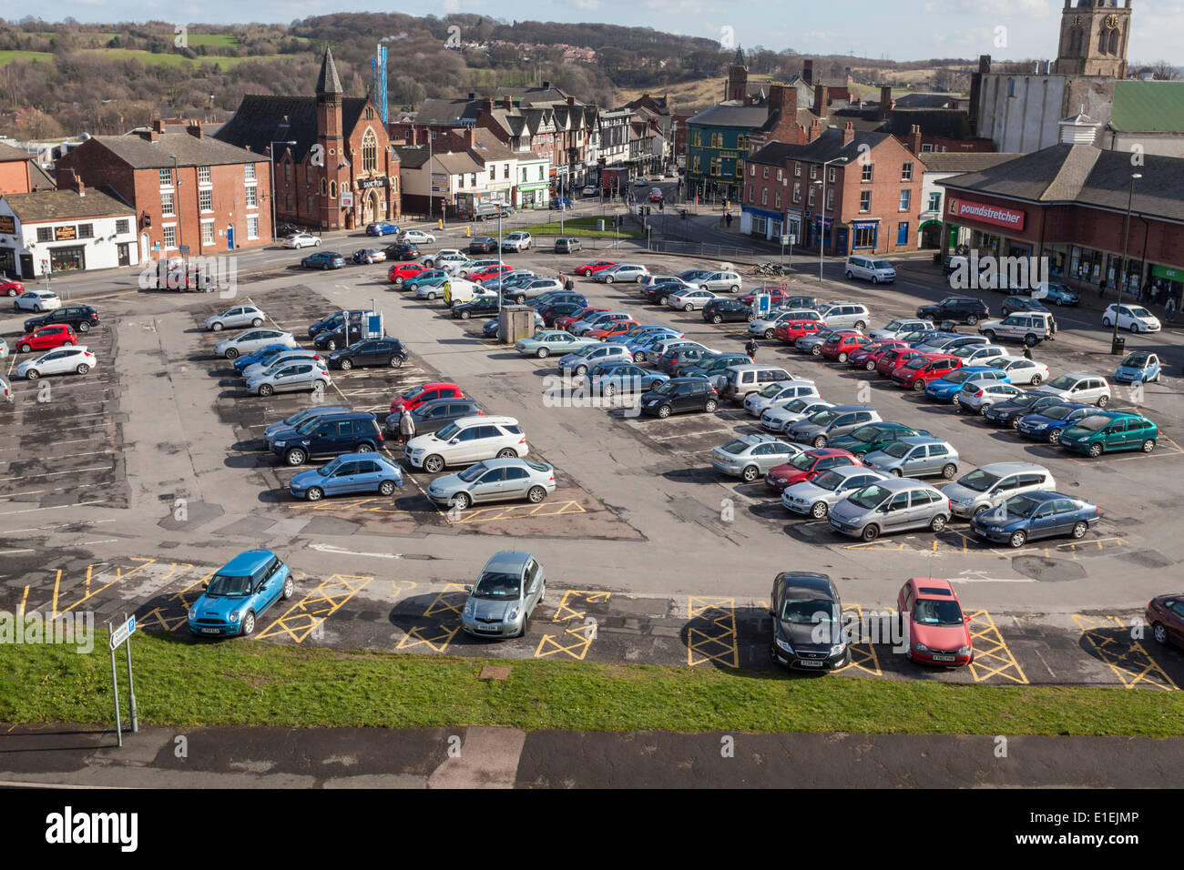 Chesterfield car park hires stock photography and images Alamy