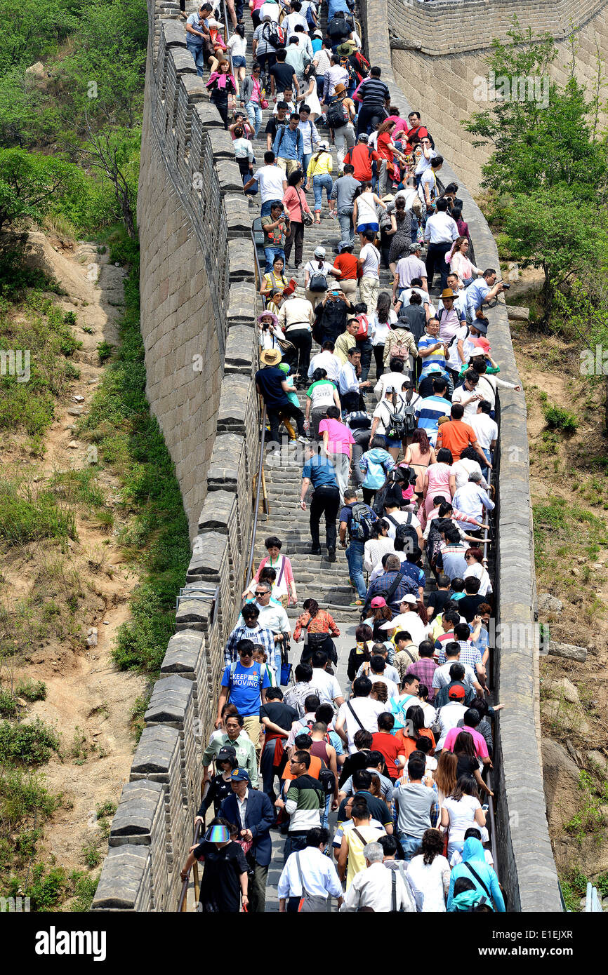 The Great Wall of China Badaling Stock Photo - Alamy