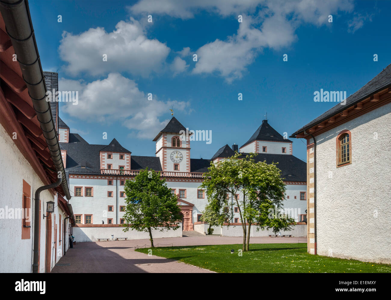 Augustusburg Hunting Lodge Castle (Jagdschloss Augustusburg), Saxony, Germany Stock Photo