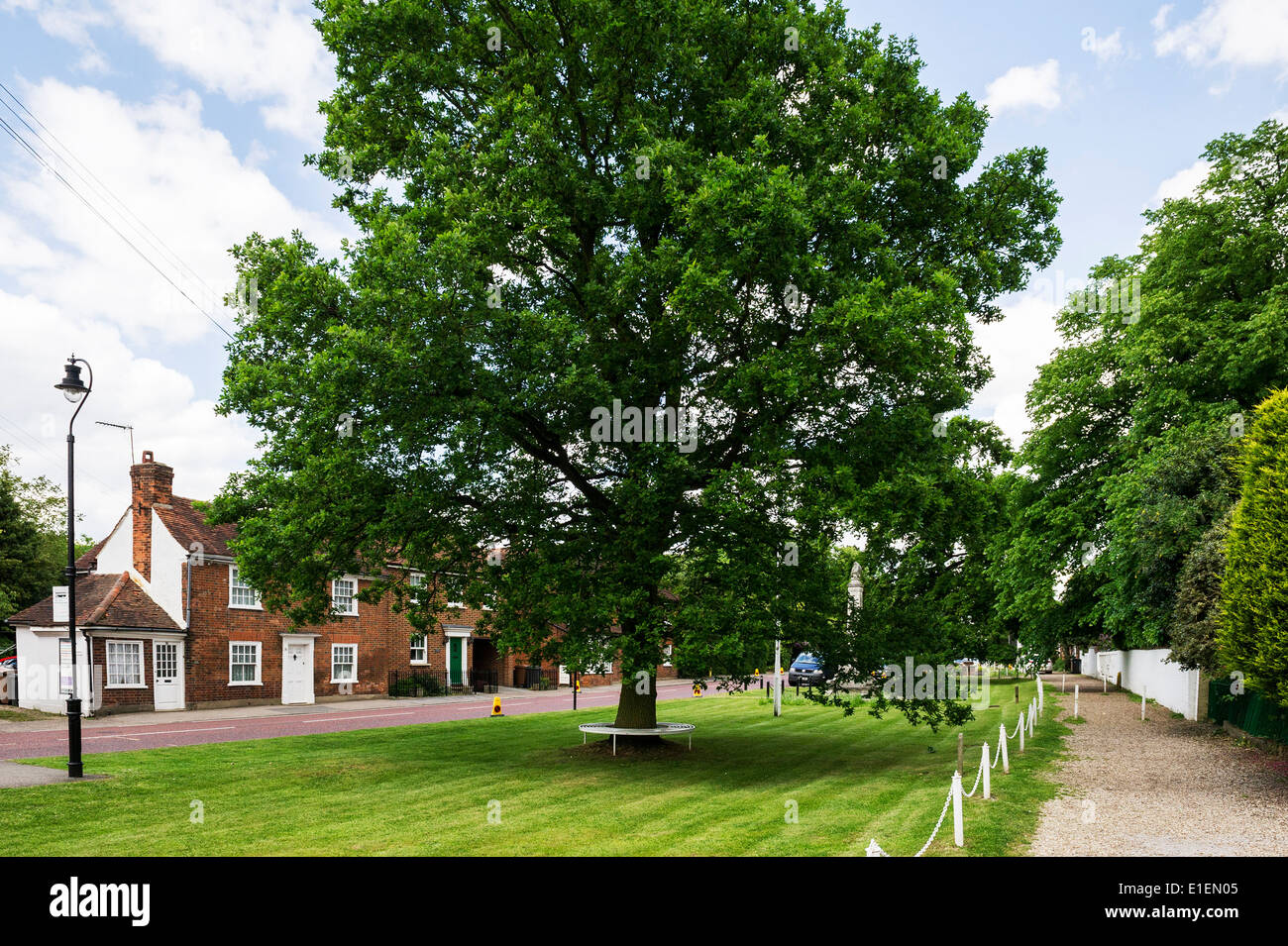 The village of Stock in Essex UK. Stock Photo